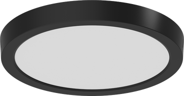 Mexen LDSR ceiling surface-mounted LED light fixture 30 cm, 24W, Neutral - 4000K, 1920 lm, black - L212-030-2440-70