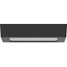 Mexen LDSS LED Ceiling Surface Mount 17 x 17 cm, 12W, Neutral - 4000K, 960 lm, black - L213-017-1240-70