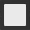 Mexen LDSS LED Ceiling Surface Mount 17 x 17 cm, 12W, Neutral - 4000K, 960 lm, black - L213-017-1240-70