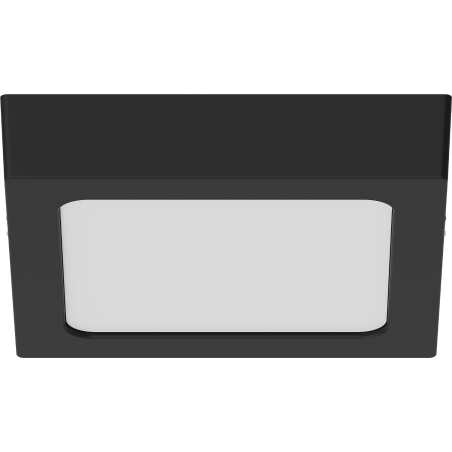 Mexen LDSS Ceiling LED surface-mounted light 17 x 17 cm, 12W, Cool - 6500K, 960 lm, black - L213-017-1265-70