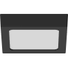 Mexen LDSS Ceiling LED surface-mounted light 17 x 17 cm, 12W, Cool - 6500K, 960 lm, black - L213-017-1265-70