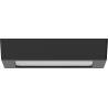 Mexen LDSS Ceiling LED surface-mounted light 17 x 17 cm, 12W, Cool - 6500K, 960 lm, black - L213-017-1265-70