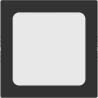 Mexen LDSS Ceiling LED surface-mounted light 17 x 17 cm, 12W, Cool - 6500K, 960 lm, black - L213-017-1265-70