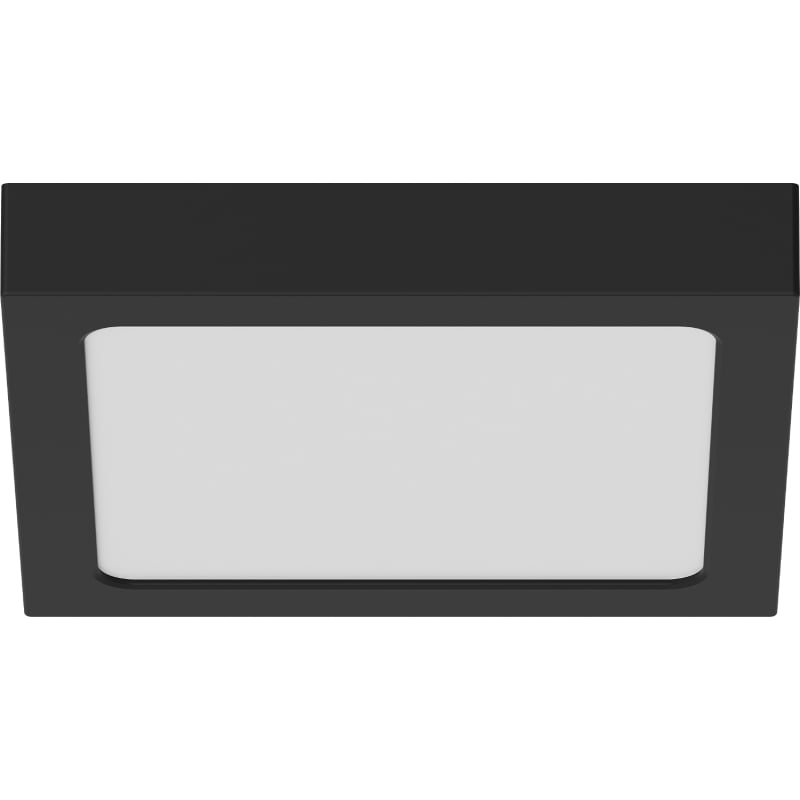 Mexen LDSS LED Ceiling Surface Mount 22 x 22 cm, 18W, Neutral - 4000K, 1440 lm, Black - L213-022-1840-70