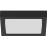 Mexen LDSS LED Ceiling Surface Mounted Light 22 x 22 cm, 18W, Cool - 6500K, 1440 lm, Black - L213-022-1865-70