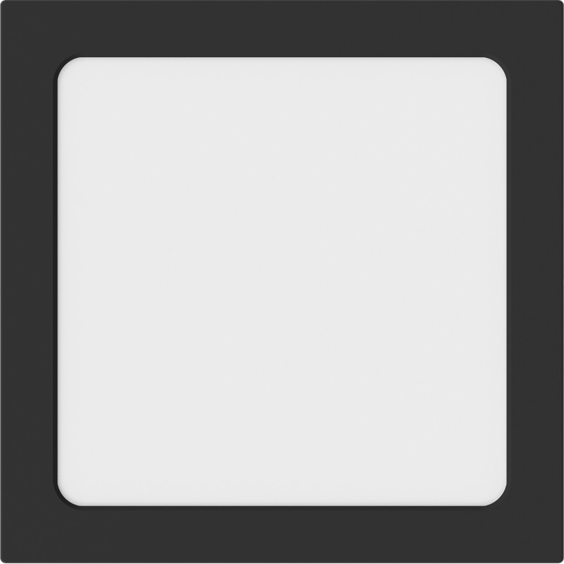 Mexen LDSS LED Ceiling Surface Mounted Light 22 x 22 cm, 18W, Cool - 6500K, 1440 lm, Black - L213-022-1865-70