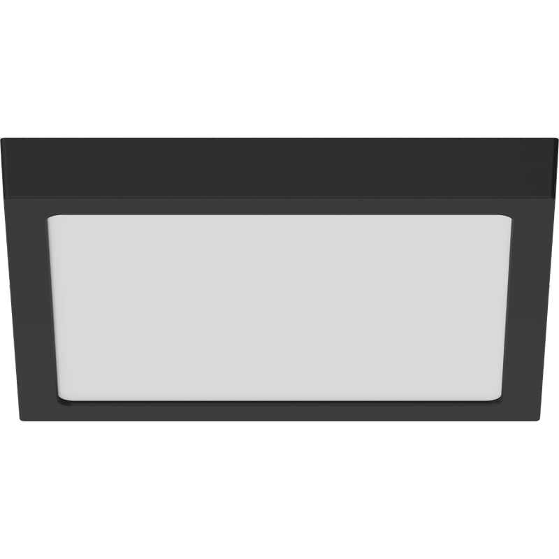 Mexen LDSS LED ceiling light surface-mounted 30 x 30 cm, 24W, Cold - 6500K, 1920 lm, black - L213-030-2465-70