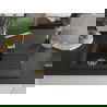 Mexen Pablo 1-compartment granite sink with a drip tray and kitchen mixer tap Rita, Black - 6510-77-670300-50