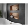 Mexen X-Wall-NR recessed shelf without flange 75 x 30 cm, brushed copper - 19C1753010