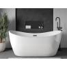 Mexen X-Wall-NR recessed shelf without flange 75 x 30 cm, brushed gun gray - 19E1753010