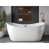 Mexen X-Wall-R recessed shelf with flange 75 x 30 cm, brushed copper - 19C0753010