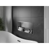 Mexen X-Wall-R niche shelf with flange 75 x 30 cm, gun gray brushed - 19E0753010