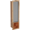 Mexen X-Wall-B toilet paper magazine, brushed copper - 19C5