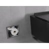 Mexen X-Wall-B toilet paper holder, brushed gun gray - 19E5