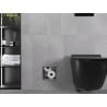 Mexen X-Wall-B toilet paper holder, brushed gun gray - 19E5