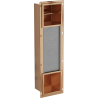 Mexen X-Wall-BP toilet paper holder with magazine, brushed copper - 19C4