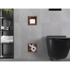 Mexen X-Wall-BP toilet paper holder with magazine, brushed copper - 19C4