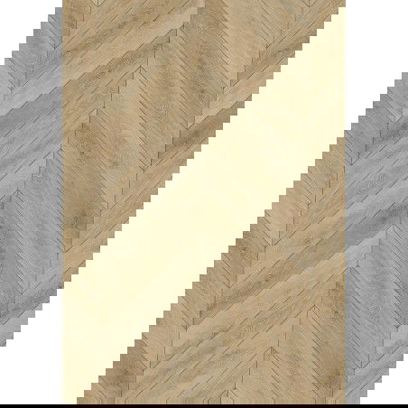 Mexen Worcester  French Herringbone Vinyl Panels 650 x 127 mm SPC 6.5 mm, IXPE Underlay 1.5 mm, 4 V-Groove, Oak - F1285