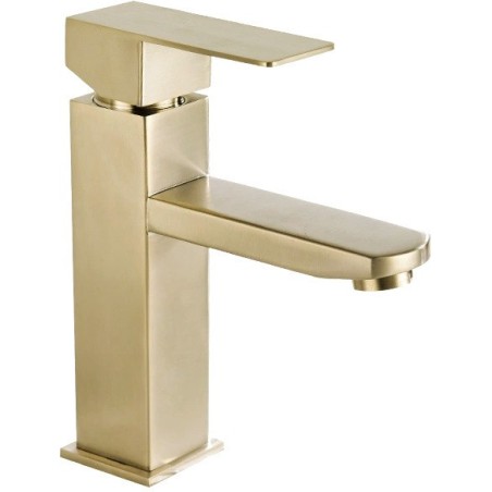 Mexen Emma brushed gold bathroom sink faucet - 71900-50