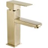 Mexen Emma brushed gold bathroom sink faucet - 71900-50