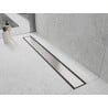 Mexen Flat ABS linear drain 2-in-1 80 cm, inox- 1069080