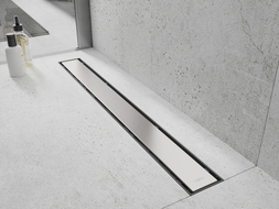 Mexen Flat Abs Flat ABS Linear Drain 2-in-1 90 cm, Inox - 1069090