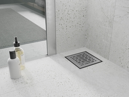 Mexen Flat-Q M01 Square Floor Drain 12 x 12 cm, Inox - 1010312