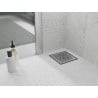 Mexen Flat-Q M01 Square Floor Drain 15 x 15 cm, Inox - 1010315