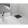 Mexen Flat-Q M01 square floor drain 15 x 15 cm, black - 1710315
