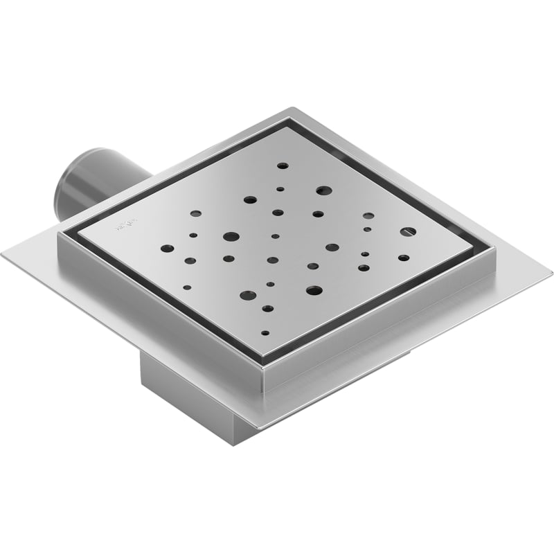 Mexen Flat-Q M12 square floor drain 15 x 15 cm, inox - 1010415