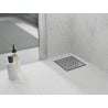 Mexen Flat-Q M12 square floor drain 15 x 15 cm, inox - 1010415