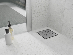 Mexen Flat-Q M12 square floor drain 15 x 15 cm, inox - 1010415