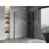 Mexen Mist-F right-folding shower cabin 100 x 90 cm, transparent, black - 8A6T-100-090-70-00-P