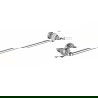 Mexen Estela towel hanger, Chrome - 7011524-00