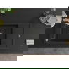Mexen Elias 1-compartment granite sink with a drip tray and kitchen mixer tap Rita, Black - 6511-77-670300-00
