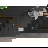 Mexen Elias 1-compartment granite sink with a drip tray and kitchen mixer tap Rita, Black - 6511-77-670300-50