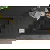 Mexen Elias 1-compartment granite sink with a drip tray and kitchen mixer tap Rita, Black - 6511-77-670300-50-B