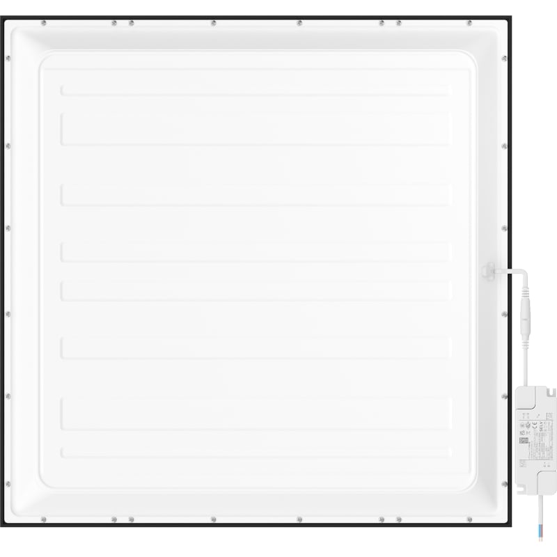 Mexen Brill recessed LED ceiling panel 60 x 60 cm, 40W, Neutral - 4000K, 3600 lm, black - L200-060-060-4040-70
