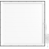 Mexen Brill recessed LED ceiling panel 60 x 60 cm, 40W, Neutral - 4000K, 3600 lm, black - L200-060-060-4040-70