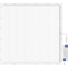 Mexen Brill+ LED Ceiling Panel Recessed 60 x 60 cm, 48W, Neutral - 4000K, 5280 lm, White - L201-060-060-4840-20