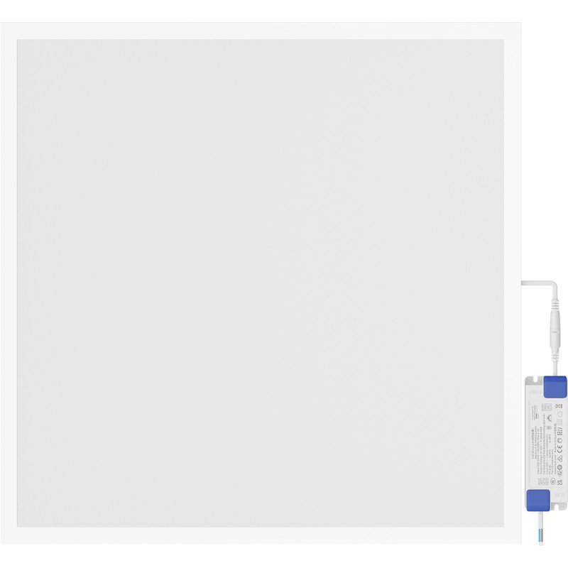 Mexen Brill+ LED Ceiling Panel Recessed 60 x 60 cm, 48W, Neutral - 4000K, 5280 lm, White - L201-060-060-4840-20