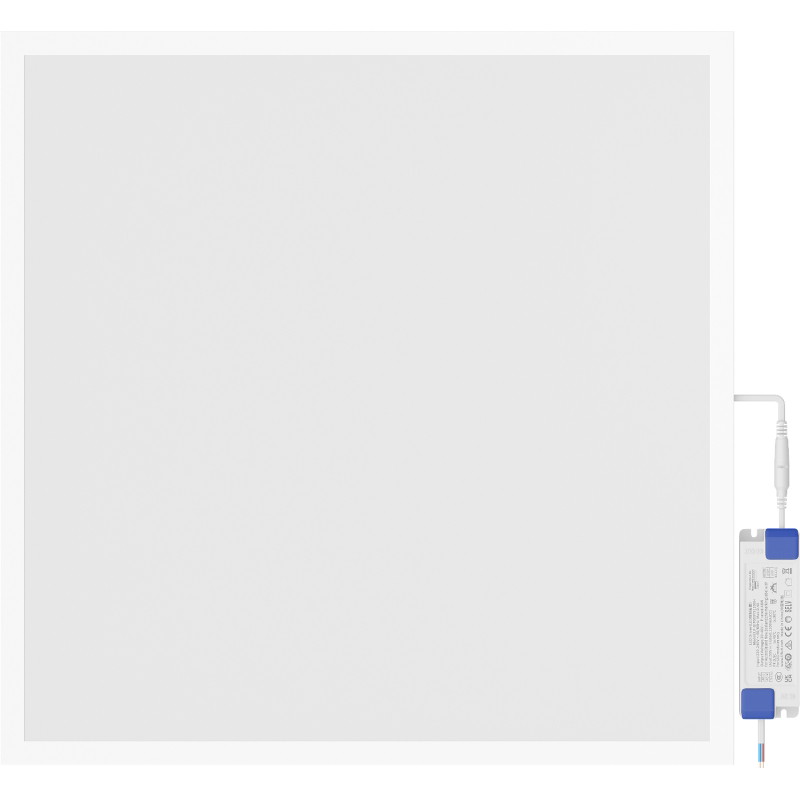 Mexen Brill+ LED Ceiling Panel Recessed 60 x 60 cm, 48W, Cool - 6500K, 5280 lm, White - L201-060-060-4865-20