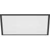 Mexen Brill-S LED Ceiling Panel Recessed 60 x 60 cm, 36W, Neutral - 4000K, 3960 lm, Black - L202-060-060-3640-70