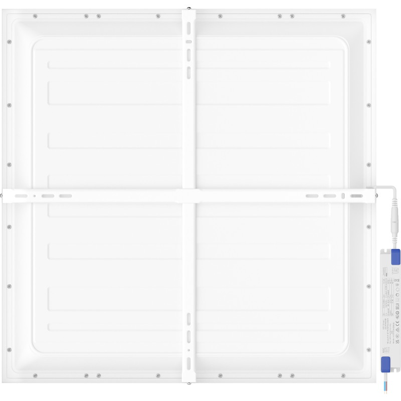 Mexen Brill-S LED Ceiling Panel Surface-mounted 60 x 60 cm, 40W, Neutral - 4000K, 4000 lm, White - L205-060-060-4040-20