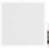 Mexen Brill-S LED Ceiling Panel Surface Mounted 60 x 60 cm, 48W, Neutral - 4000K, 5280 lm, white - L206-060-060-4840-20