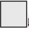 Mexen Brill-S LED Ceiling Panel Surface Mounted 60 x 60 cm, 48W, Neutral - 4000K, 4800 lm, Black - L206-060-060-4840-70