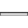 Mexen Brill-S LED Ceiling Panel Surface Mounted 120 x 30 cm, 36W, Neutral - 4000K, 3960 lm, Black - L207-120-030-3640-70