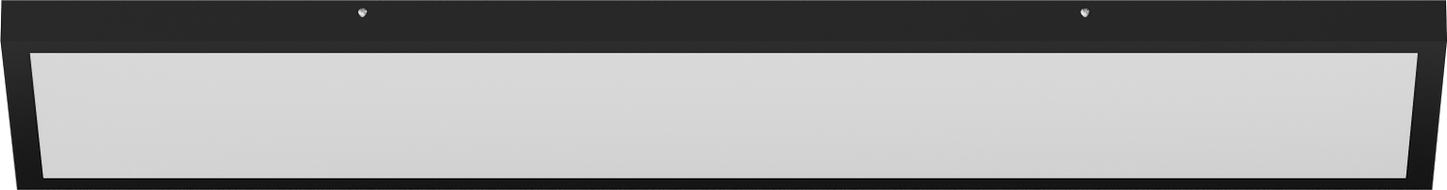 Mexen Brill-S LED Ceiling Panel Surface Mounted 120 x 30 cm, 36W, Neutral - 4000K, 3960 lm, Black - L207-120-030-3640-70