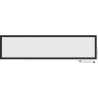 Mexen Brill-S LED Ceiling Panel Surface Mounted 120 x 30 cm, 36W, Neutral - 4000K, 3960 lm, Black - L207-120-030-3640-70