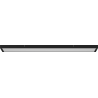 Mexen Brill-S LED Ceiling Panel Surface Mounted 120 x 60 cm, 60W, Neutral - 4000K, 6600 lm, Black - L207-120-060-6040-70
